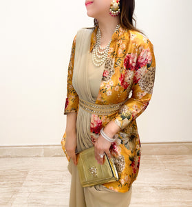 Laddu Drape Sari