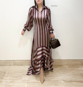 Lina Stripes Dress