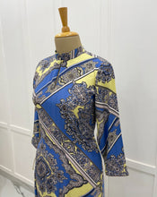 Load image into Gallery viewer, Blue Cowl Tunic
