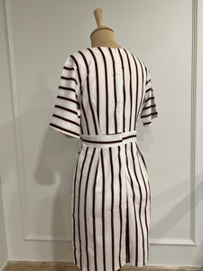 Stripes V Dress