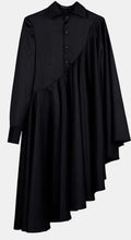 Load image into Gallery viewer, Black Asymmetric Tunic
