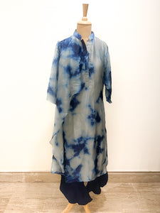 Blue tie die tunic | READY TO SHIP