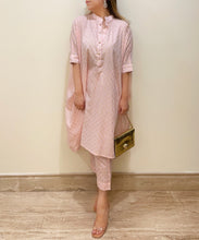 Load image into Gallery viewer, Pink Cotton Tunic Set
